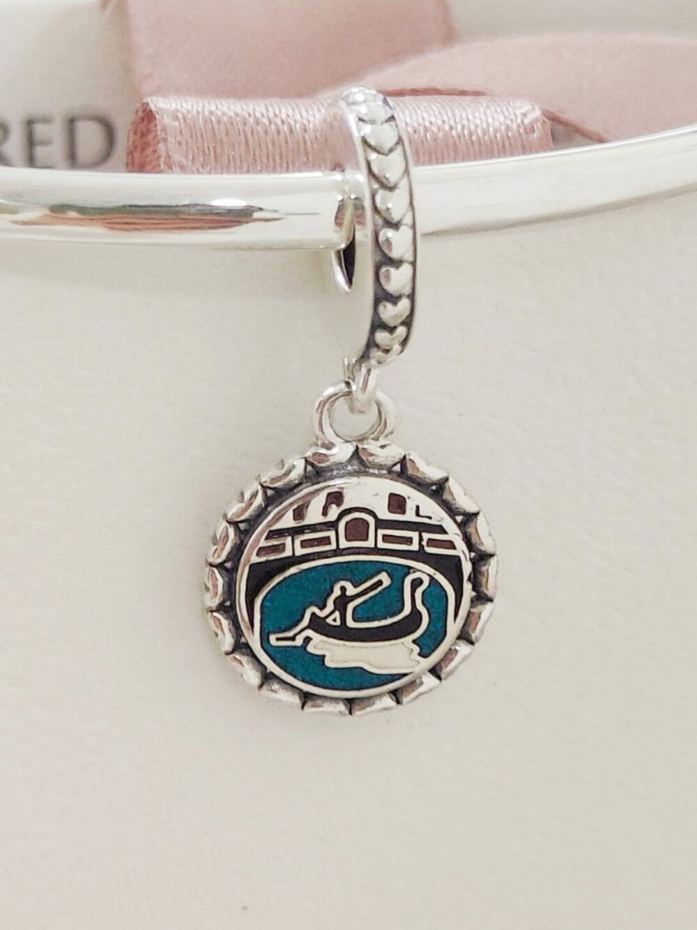 Pandora Las Vegas Gondola Exclusive Dangle Charm Sterling Silver